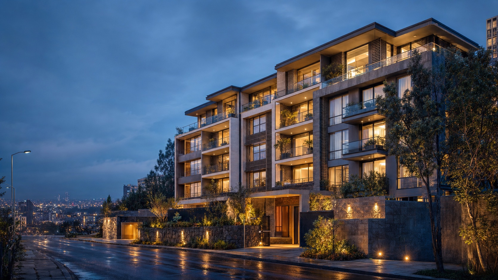 Illustrative Addis Ababa residential development